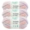 3 Pack Lion Brand® Wool-Ease® Thick & Quick® Prints & Stripes Yarn